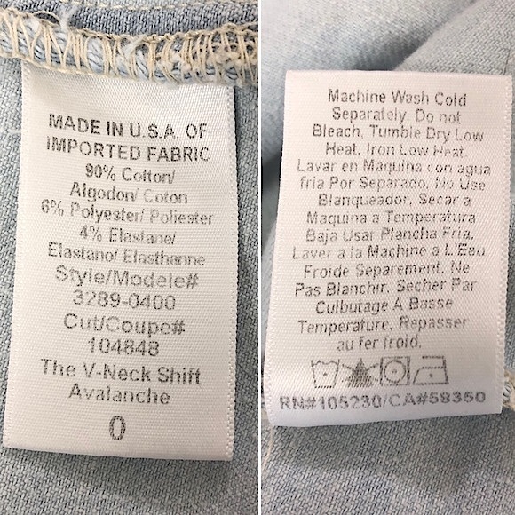 Current Elliott Splotchy Denim Dress in Avalanche - Picture 8 of 12